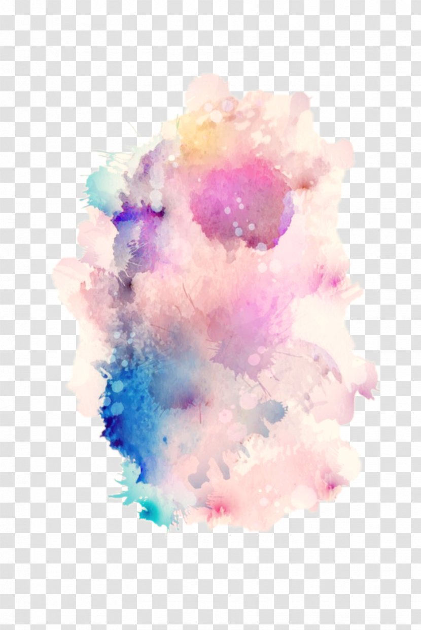 Watercolor Painting Pastel Abstract Art - Paint Transparent PNG