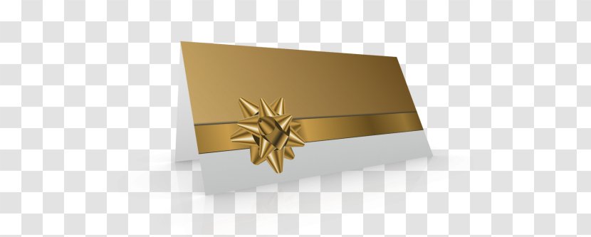 Gift Card Paper Voucher Envelope - Gold Transparent PNG