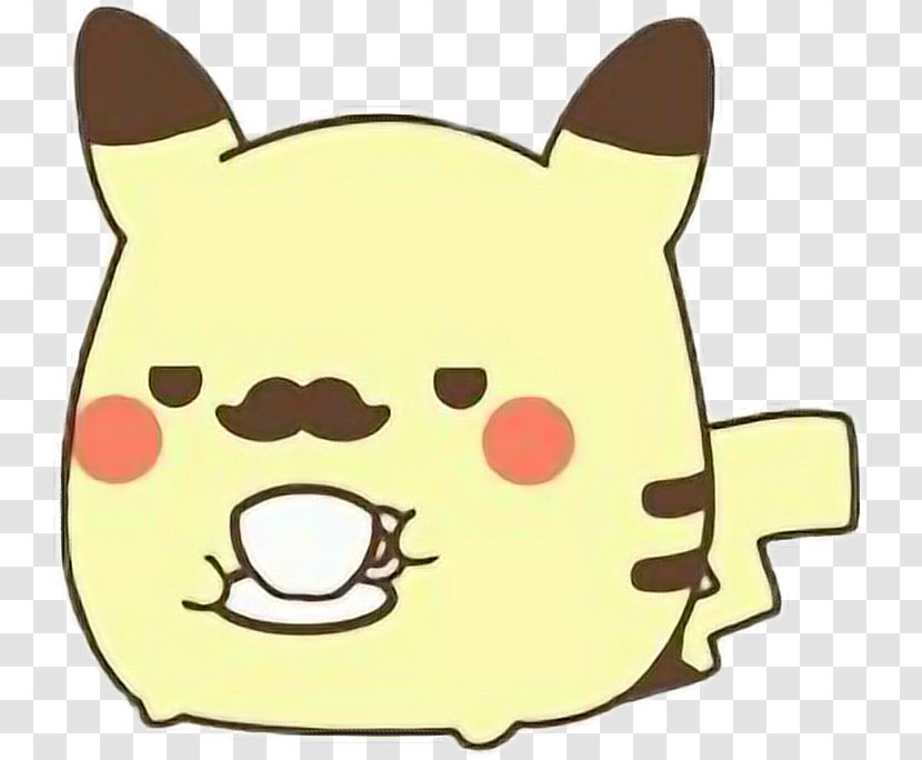 Pokémon: Let's Go, Pikachu! And Eevee! Moustache Cuteness - Dog Like Mammal - Pikachu Transparent PNG