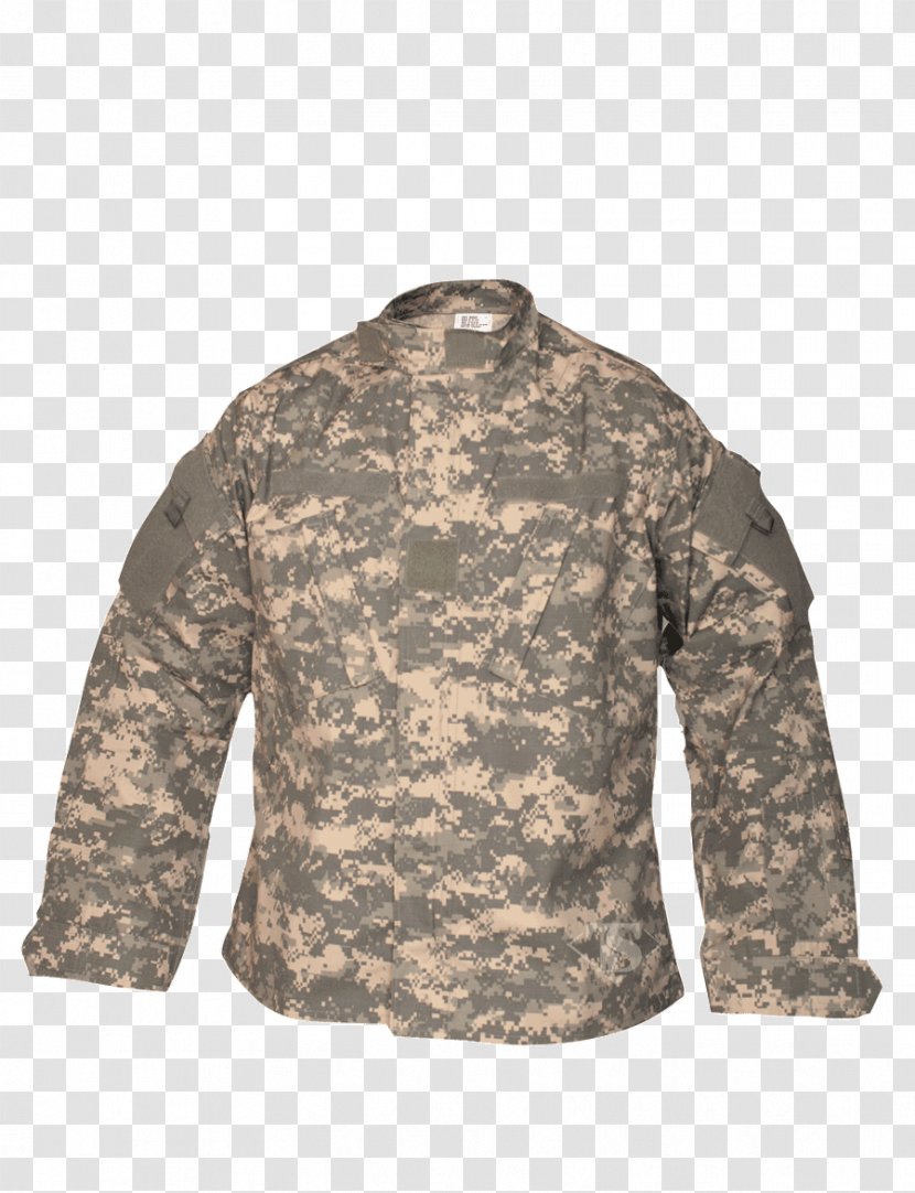 T-shirt Army Combat Uniform MultiCam Coat - Jacket Transparent PNG