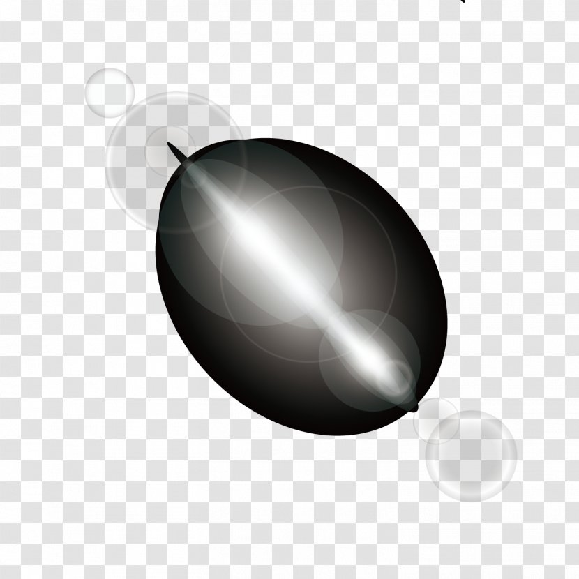 Black White Sphere Wallpaper - Vector Material Pattern Light Halo Shiny Transparent PNG