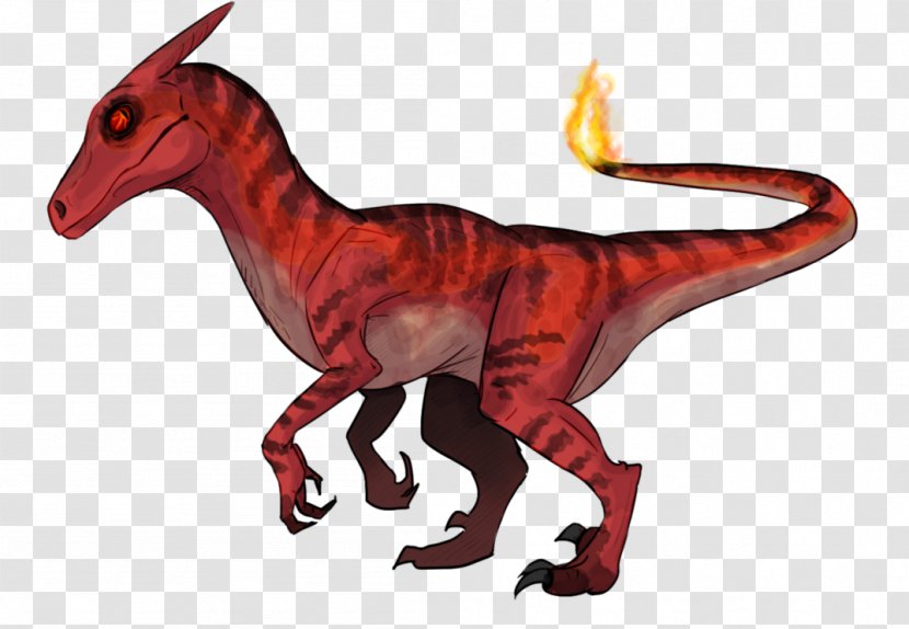 Velociraptor Utahraptor Tyrannosaurus Deinonychus Dinosaur - Fictional Character Transparent PNG