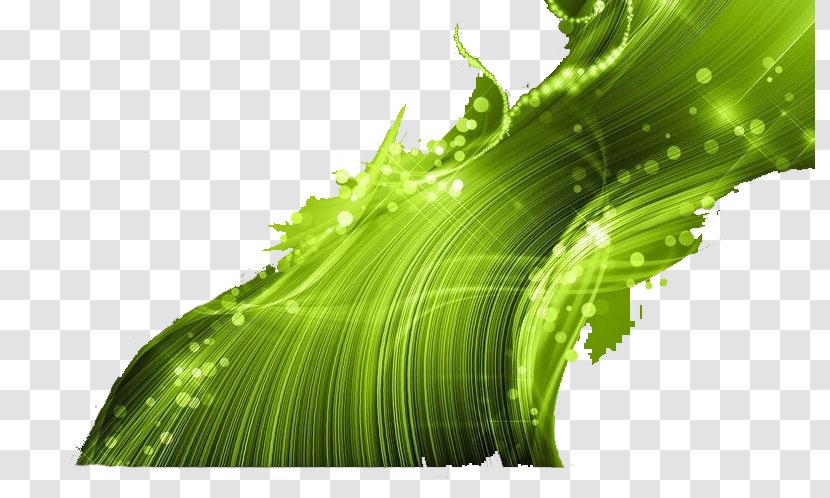 Display Resolution High-definition Television Video Wallpaper - Green - Light Effect Transparent PNG