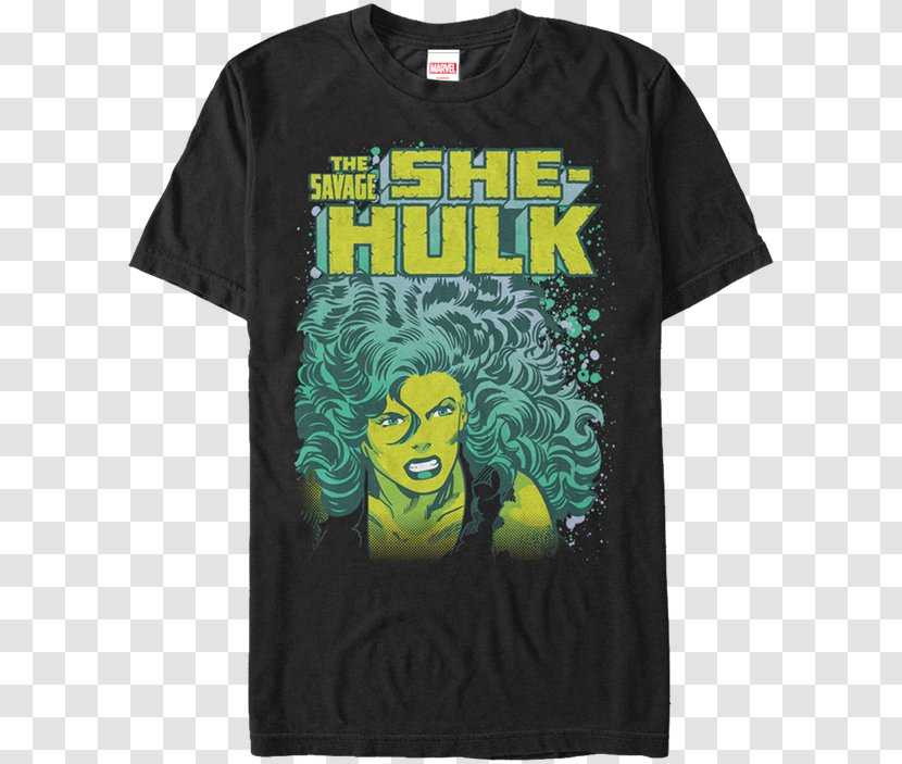T-shirt The Incredible Hulk Sleeve Clothing - Brand - She Transparent PNG