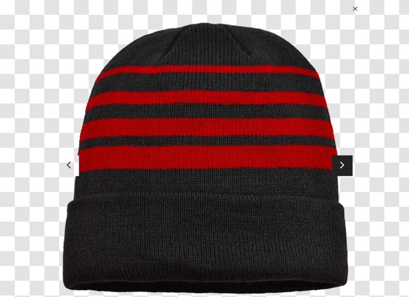 Beanie Knit Cap Woolen Yavapai College - Red Transparent PNG