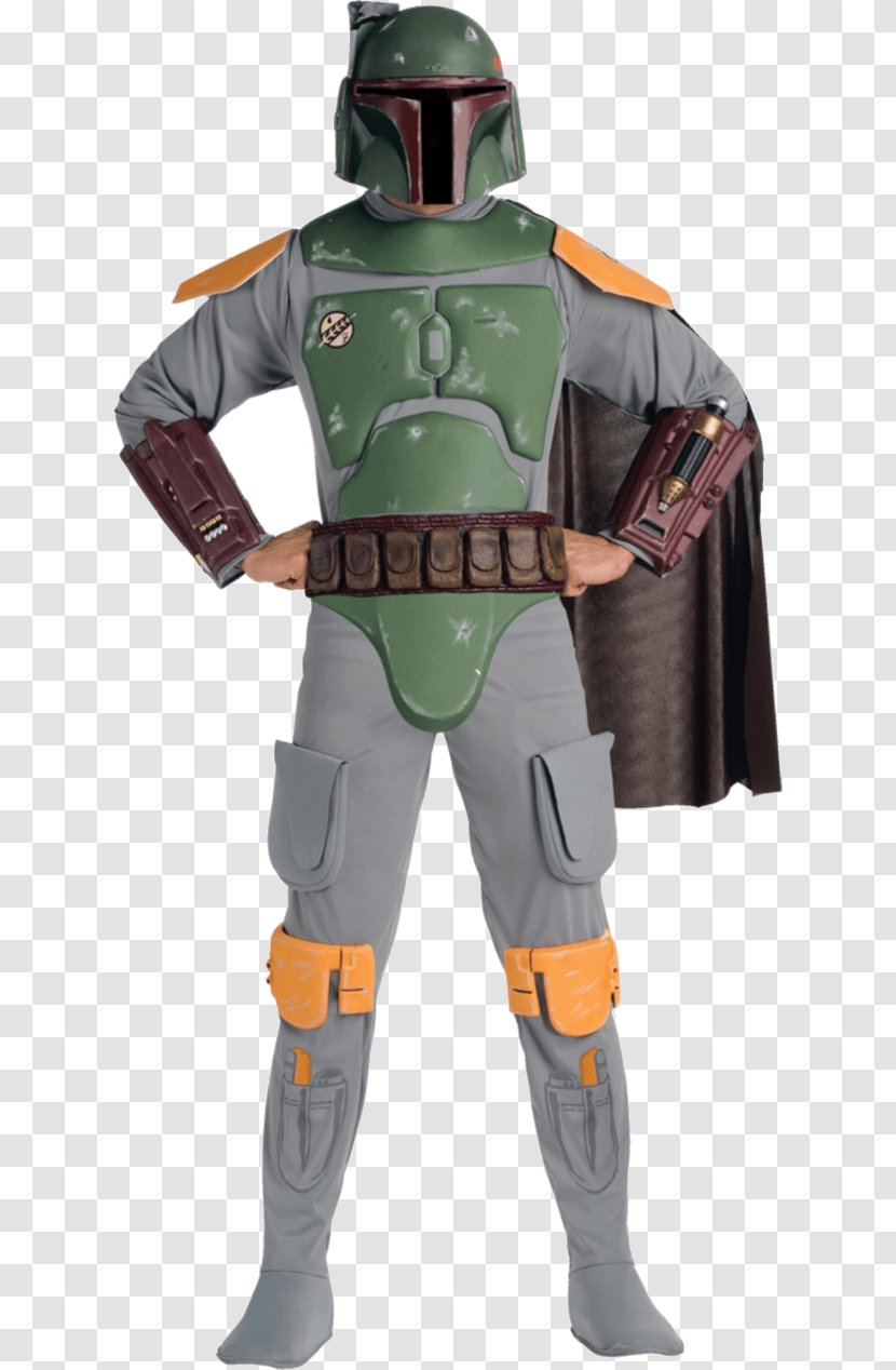 Boba Fett Jango Costume Star Wars Mandalorian - Armour Transparent PNG