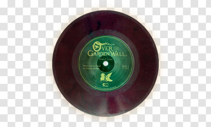 Phonograph Record Emission LP Over The Garden Wall - Patrick Mchale - Maisie Williams Transparent PNG