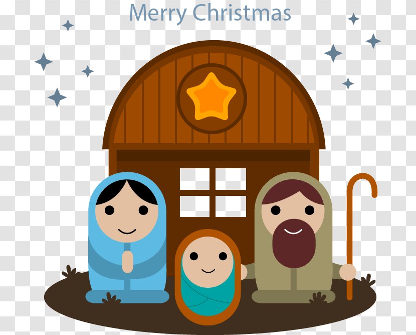 Christ The Redeemer Bethlehem Nativity Scene Of Jesus - Illustration Transparent PNG
