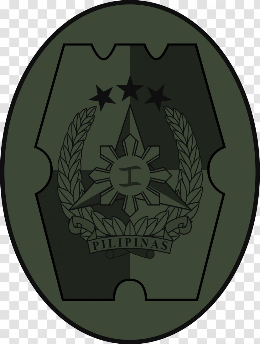 Armed Forces Of The Philippines Green Symbol Pattern Transparent PNG
