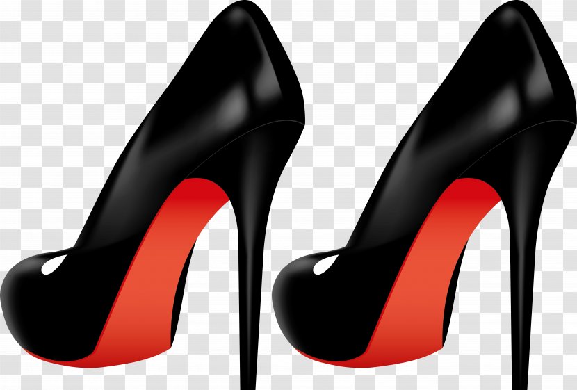 High-heeled Shoe Stock Photography - Red High Heels Transparent PNG