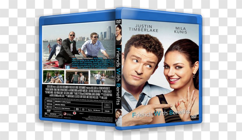 Mila Kunis Will Gluck Friends With Benefits Mad TV Film - Romantic Comedy Transparent PNG