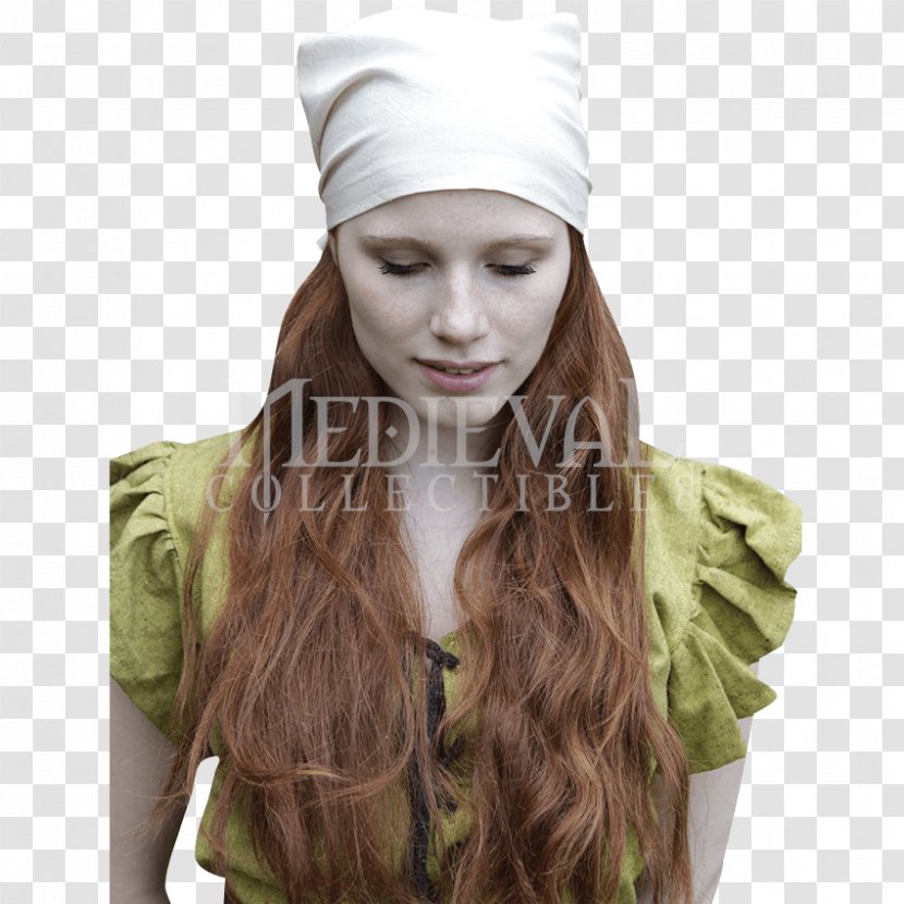 Middle Ages Headgear Headscarf Cap Clothing - Mob - Superman Scarf Transparent PNG