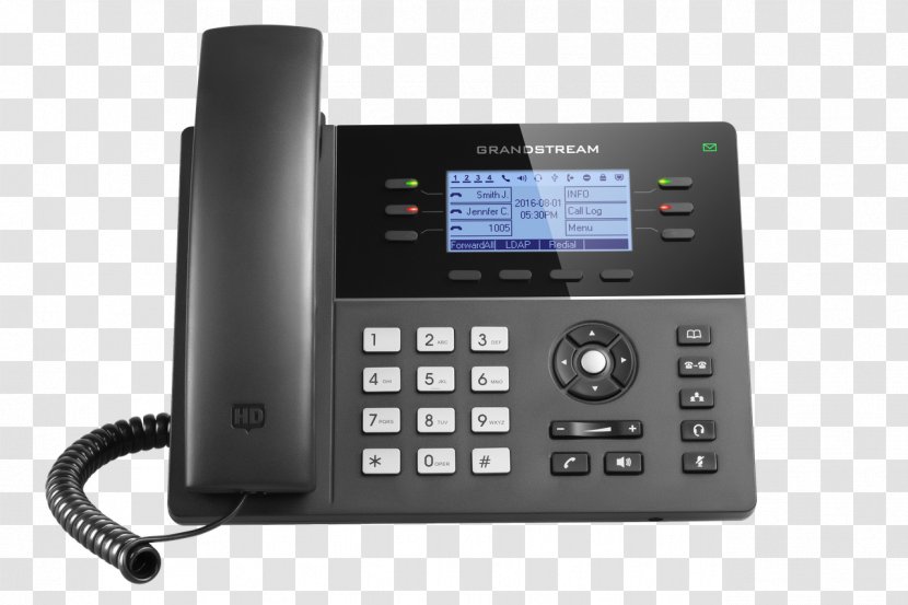 Grandstream Networks VoIP Phone Telephone Session Initiation Protocol Mobile Phones - Multimedia Transparent PNG
