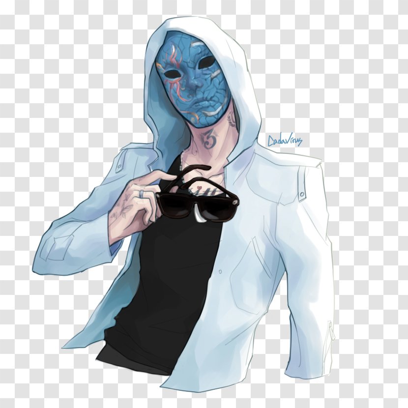 Hollywood Undead Drawing Art - Watercolor Transparent PNG