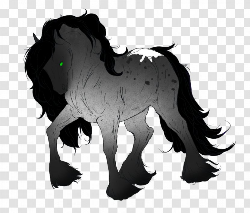 Gypsy Horse Pony Cob Mustang Stallion - Organism - Running Transparent PNG