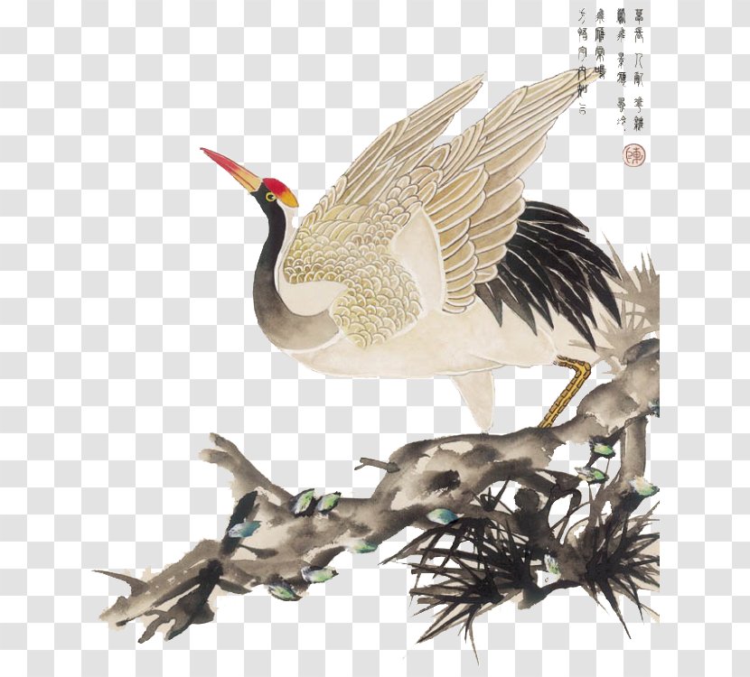 China Chinese Painting Bird-and-flower - Art Transparent PNG