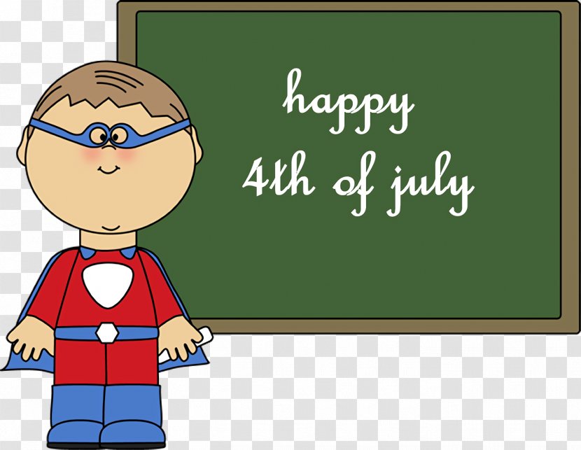 Fourth Of July Background - Superhero - Rectangle Child Transparent PNG