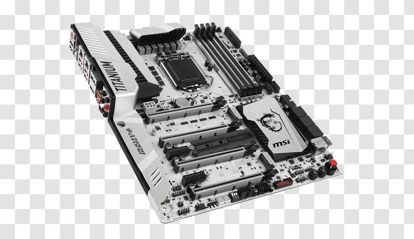 Intel MSI Z270 XPOWER GAMING TITANIUM Motherboard ATX - Electronic Component - Mother Board Transparent PNG