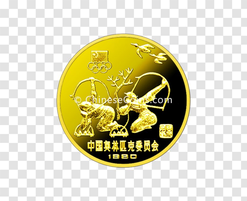 Chinese Gold Panda Proof Coinage Numismatics Transparent PNG