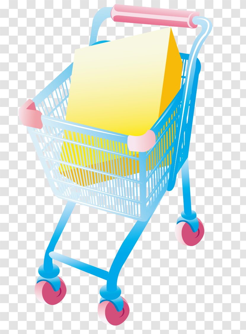 Shopping Cart Supermarket Designer Transparent PNG