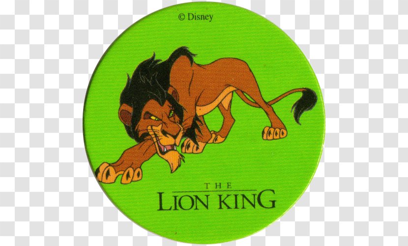 Scar Mufasa Simba Lion Milk Caps - Walt Disney Company - King Transparent PNG