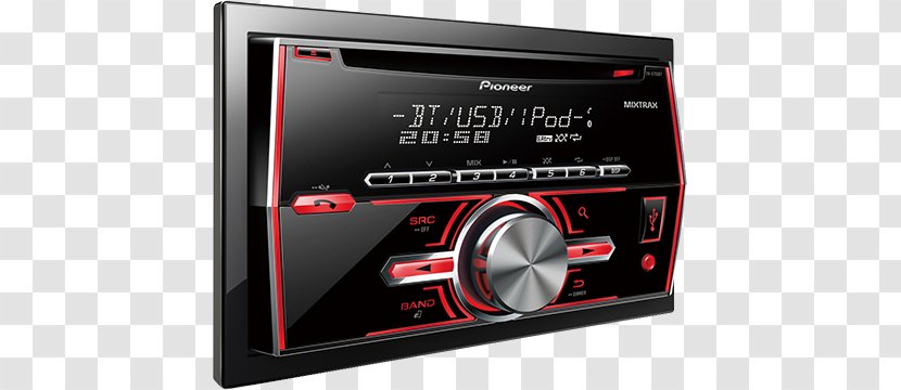Car Honda Vehicle Audio ISO 7736 Radio - Pioneer Corporation Transparent PNG