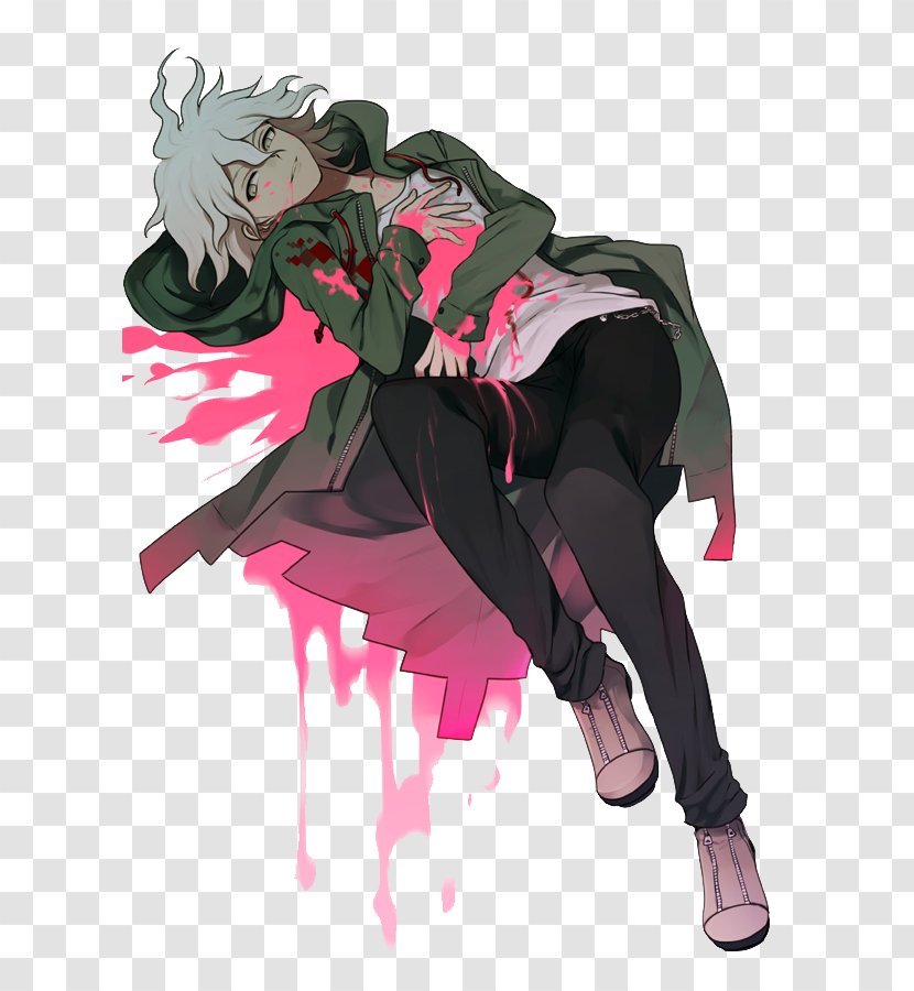 Danganronpa 2: Goodbye Despair Danganronpa: Trigger Happy Havoc Another Episode: Ultra Girls V3: Killing Harmony Brown Hair - Flower Transparent PNG