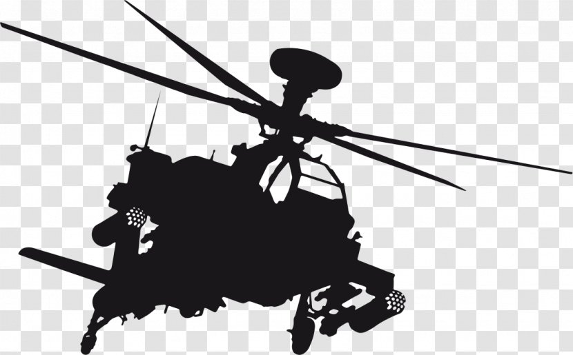 Boeing AH-64 Apache Helicopter Mi-2 Wall Decal Sticker - Plastic Transparent PNG