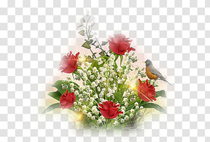 Garden Roses 1 May Lily Of The Valley Labour Day International Workers' - Flowering Plant Transparent PNG
