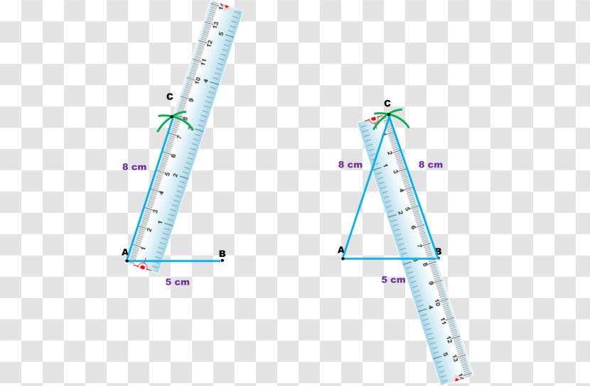 Triangle Line Geometry Geometric Shape Polygon - Segment - Triangulo Isosceles Formula Transparent PNG