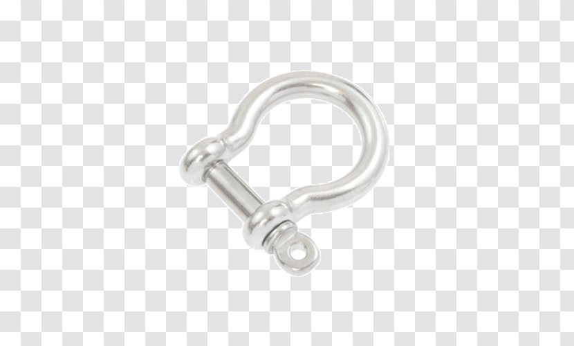 Shackle Marine Grade Stainless Steel Forging Transparent PNG