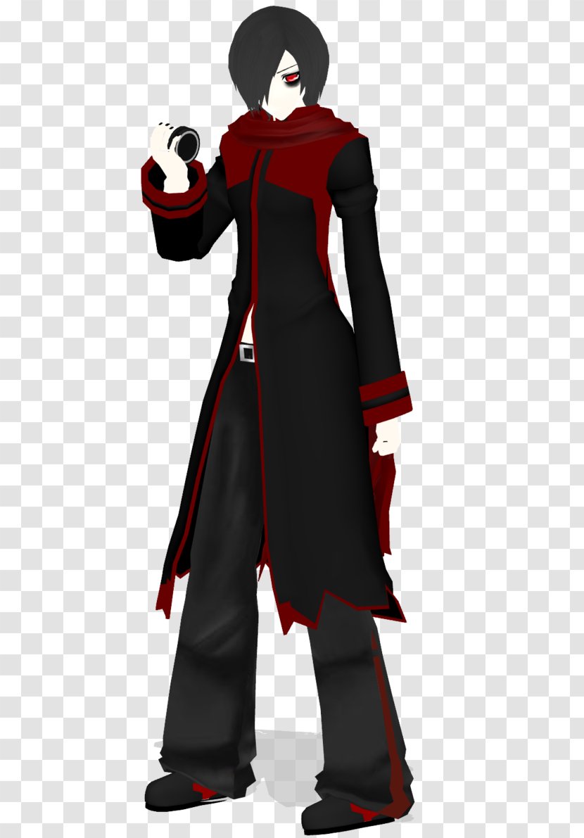MikuMikuDance Vocaloid Kaito Hatsune Miku Image - Fictional Character Transparent PNG