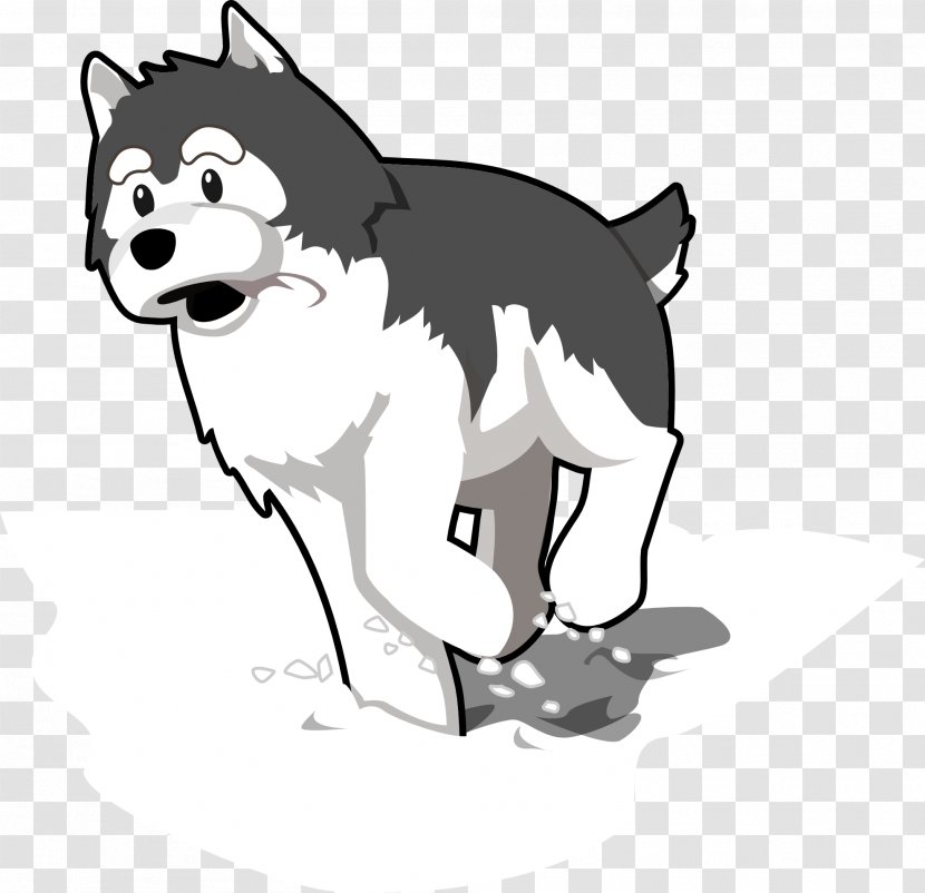 Siberian Husky Clip Art - Fictional Character Transparent PNG