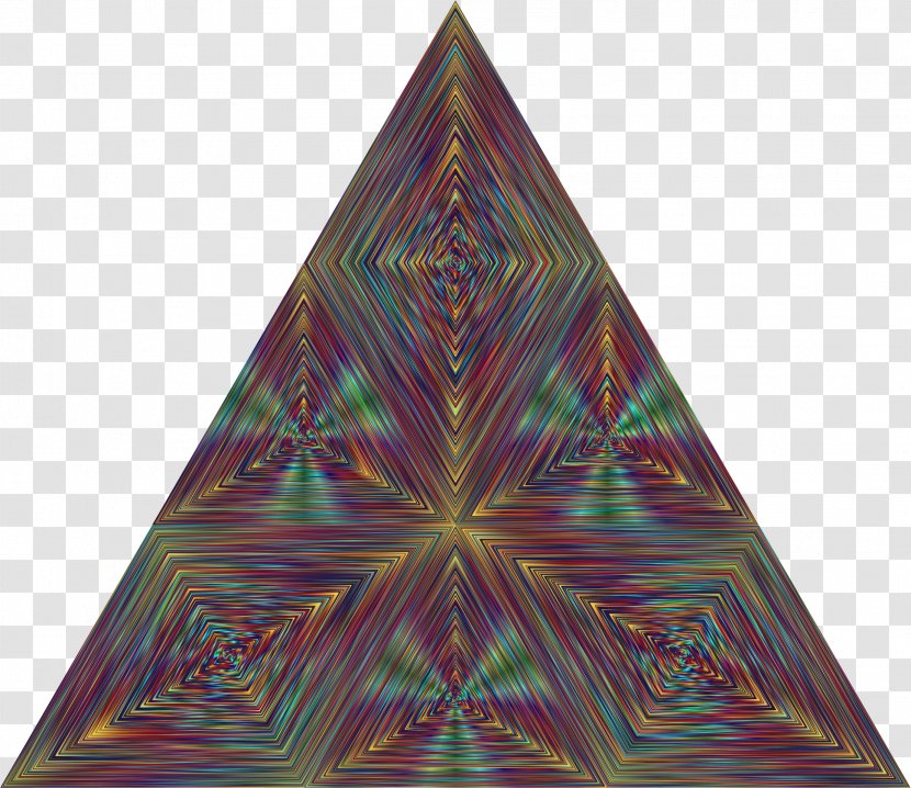 Triangle Prism Symmetry Clip Art - Remix Transparent PNG