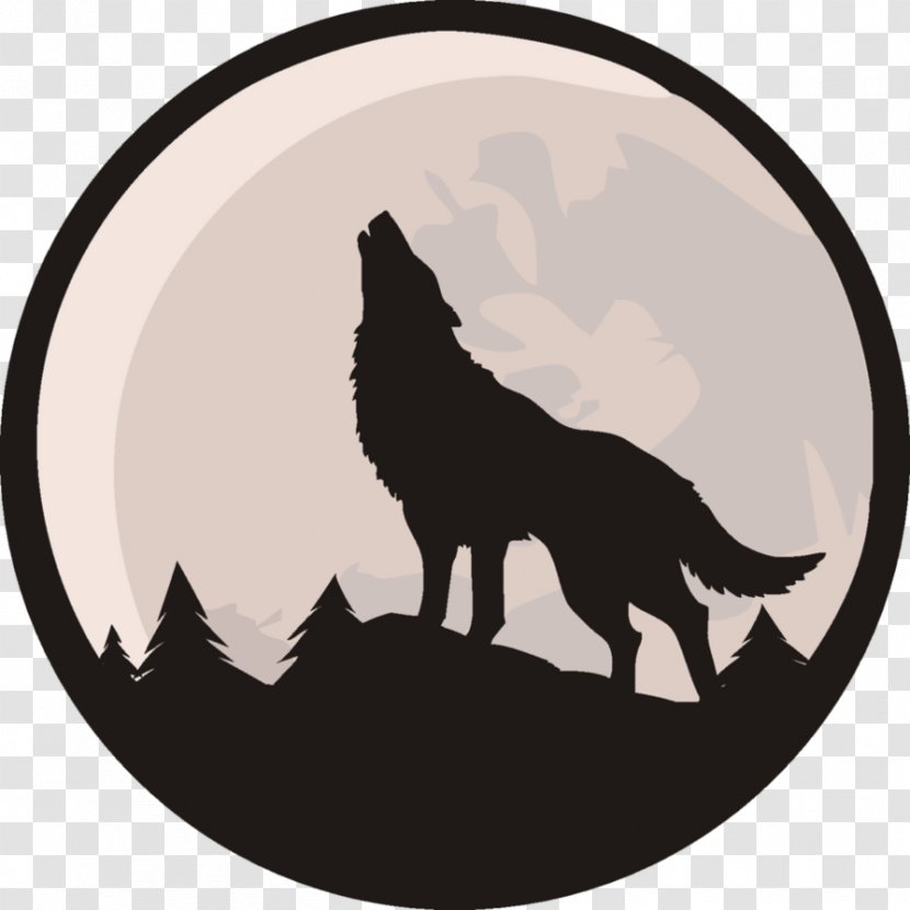 Gray Wolf Coyote Lone YouTube Pack - Artistic Vector Transparent PNG