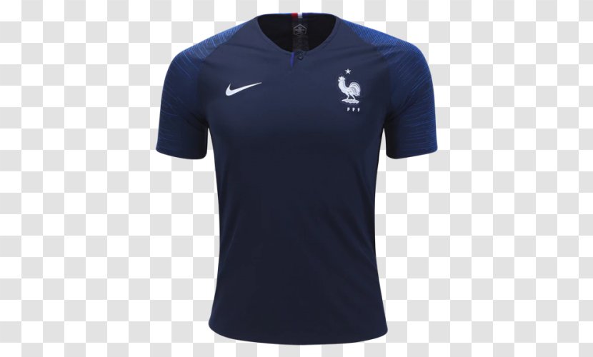 2018 World Cup France National Football Team T-shirt Jersey Transparent PNG