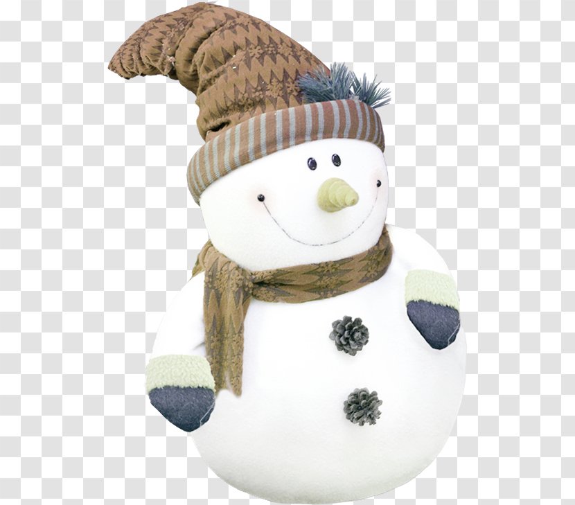 Snowman Santa Claus Desktop Wallpaper Christmas Day - Stuffed Toy Transparent PNG