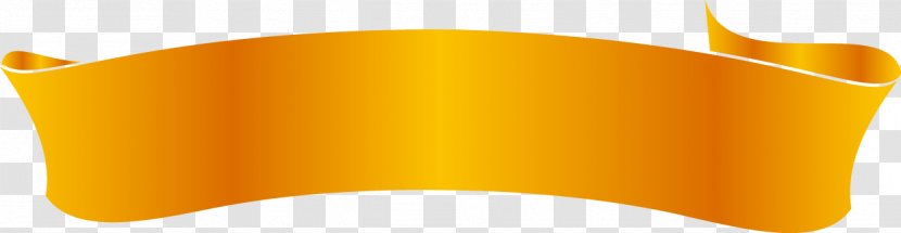 Yellow Angle Font - Ribbon Transparent PNG