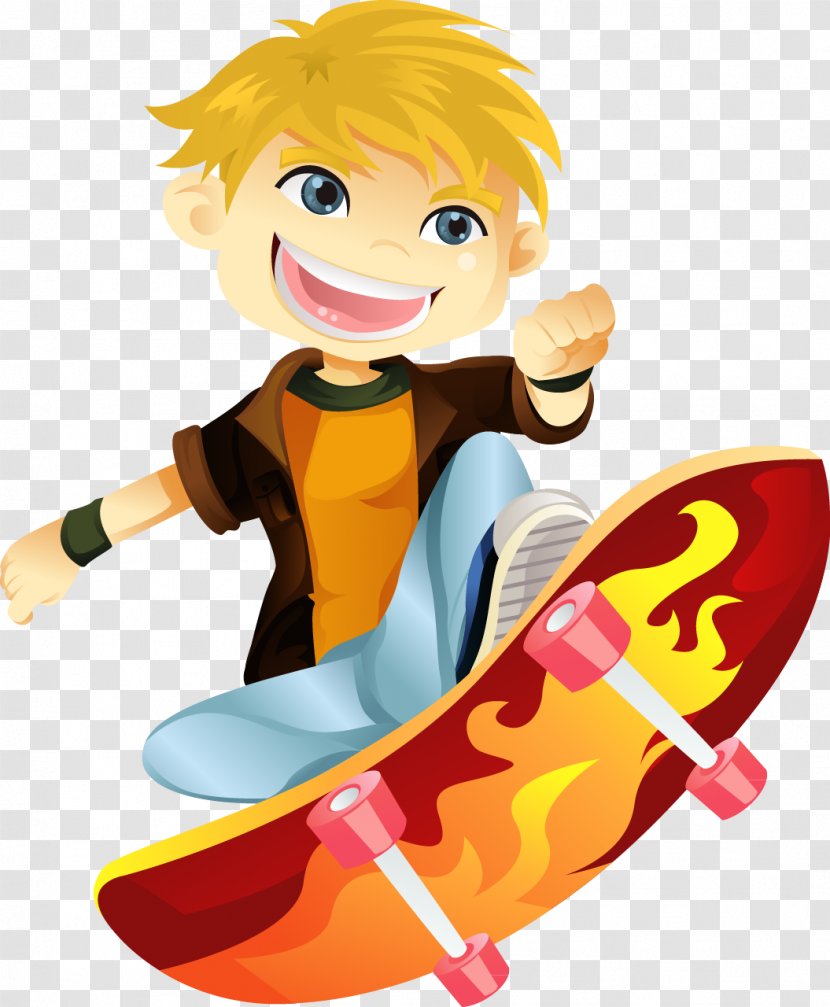 Skateboarding Royalty-free Clip Art - Stock Photography - Vector Children Transparent PNG