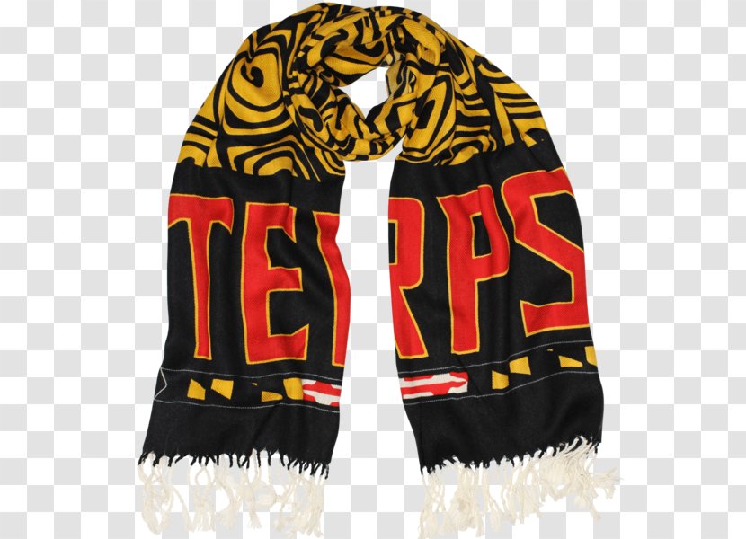 University Of Maryland, College Park Maryland Terrapins Men's Basketball Turtle Shell Scarf Transparent PNG