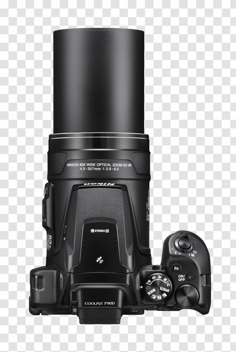 Point-and-shoot Camera Nikon Superzoom Photography - 83x Optical Zoom Transparent PNG