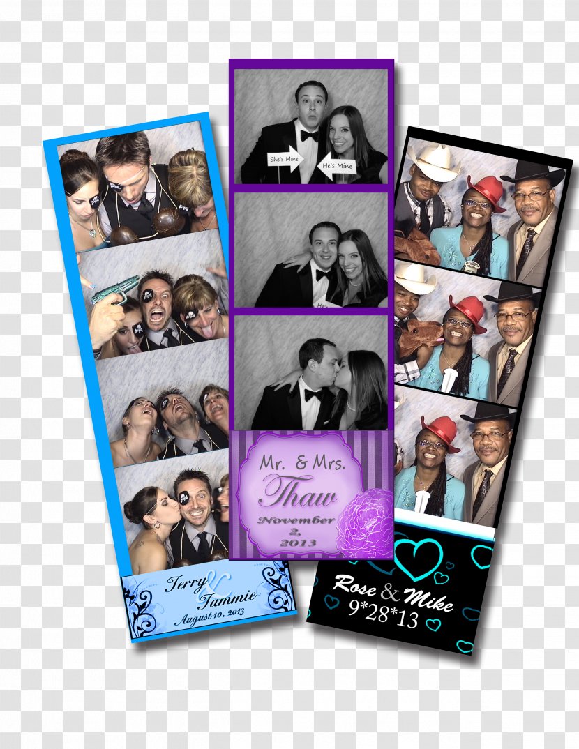Peachy Smiles Photobooth Photo Booth - Black And White - Strips Transparent PNG