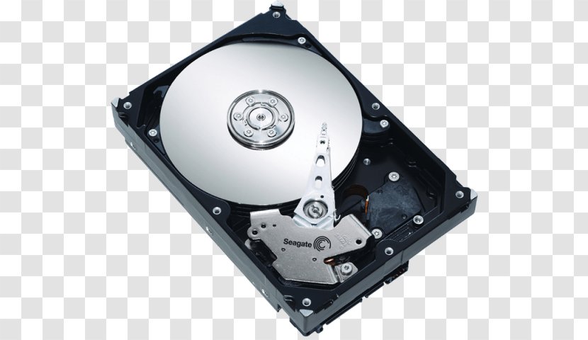 Hard Drives Serial ATA Seagate Desktop HDD Barracuda Terabyte - Disk Drive Transparent PNG