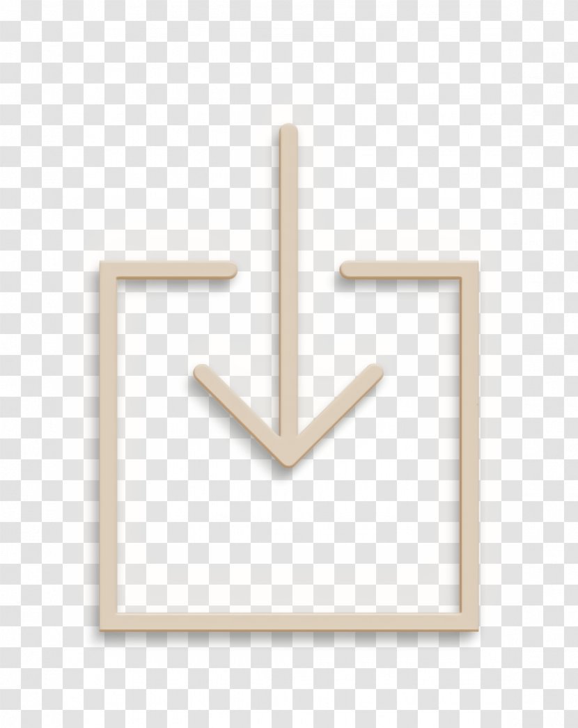 Essential Set Icon Download - Symbol Beige Transparent PNG