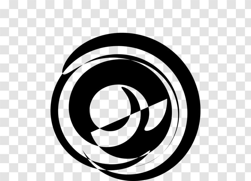 Logo Circle Black And White Photography - Cartoon Transparent PNG