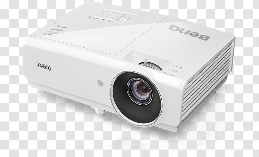 Output Device Multimedia Projectors Digital Light Processing BenQ - Electronic - Projector Transparent PNG