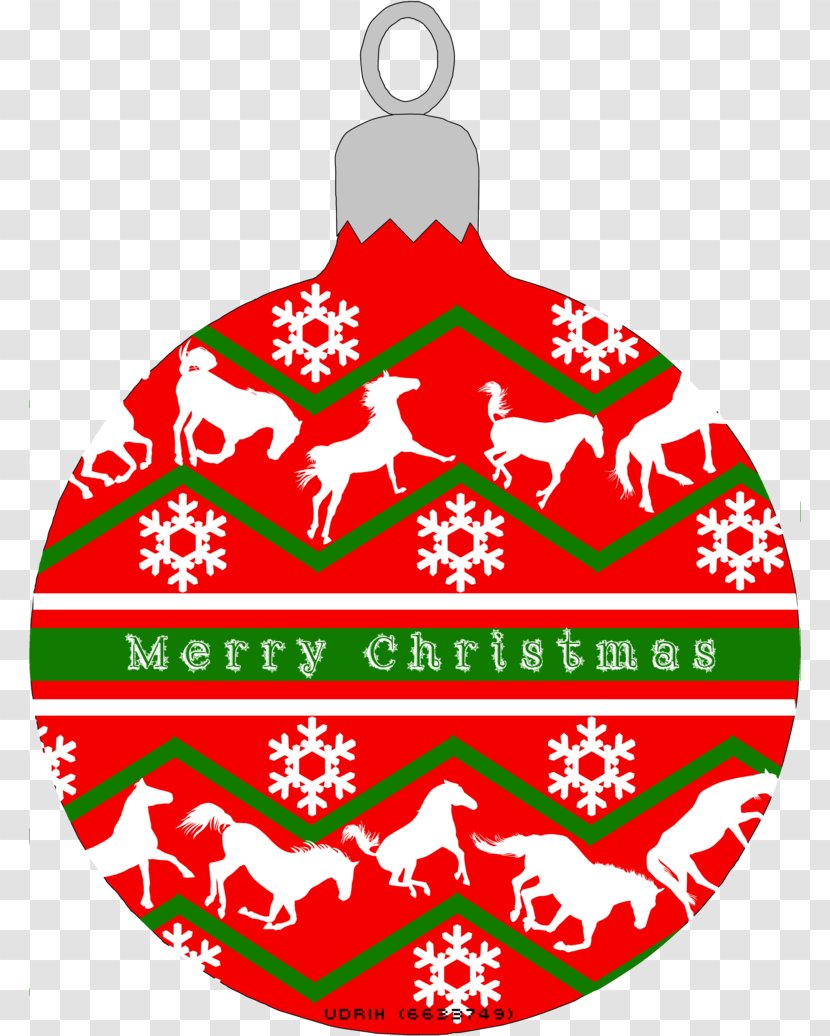 Christmas Tree Horse Day Product Ornament - Pony Drawings Transparent PNG