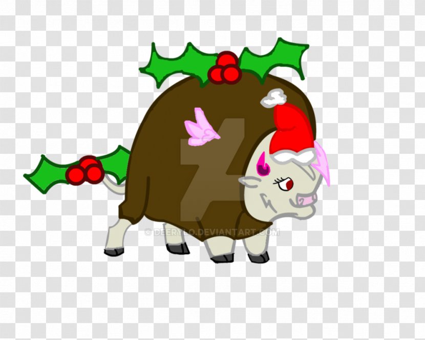 Cattle Christmas Ornament Reindeer Clip Art - Carnivoran - Buffalo Wings Transparent PNG