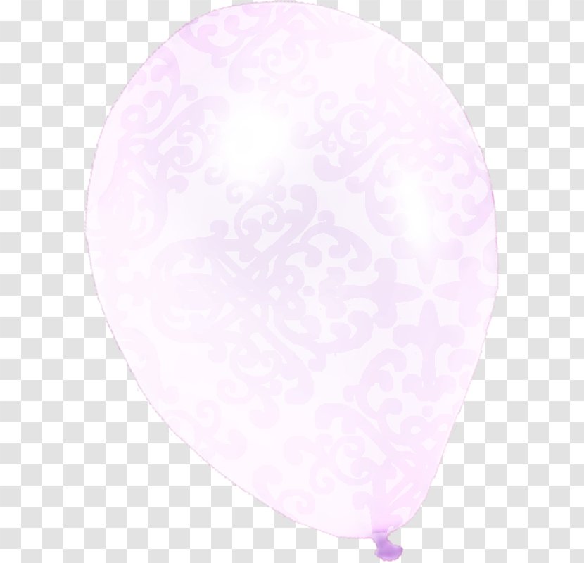 Pink M Balloon Circle RTV - Lilac Transparent PNG