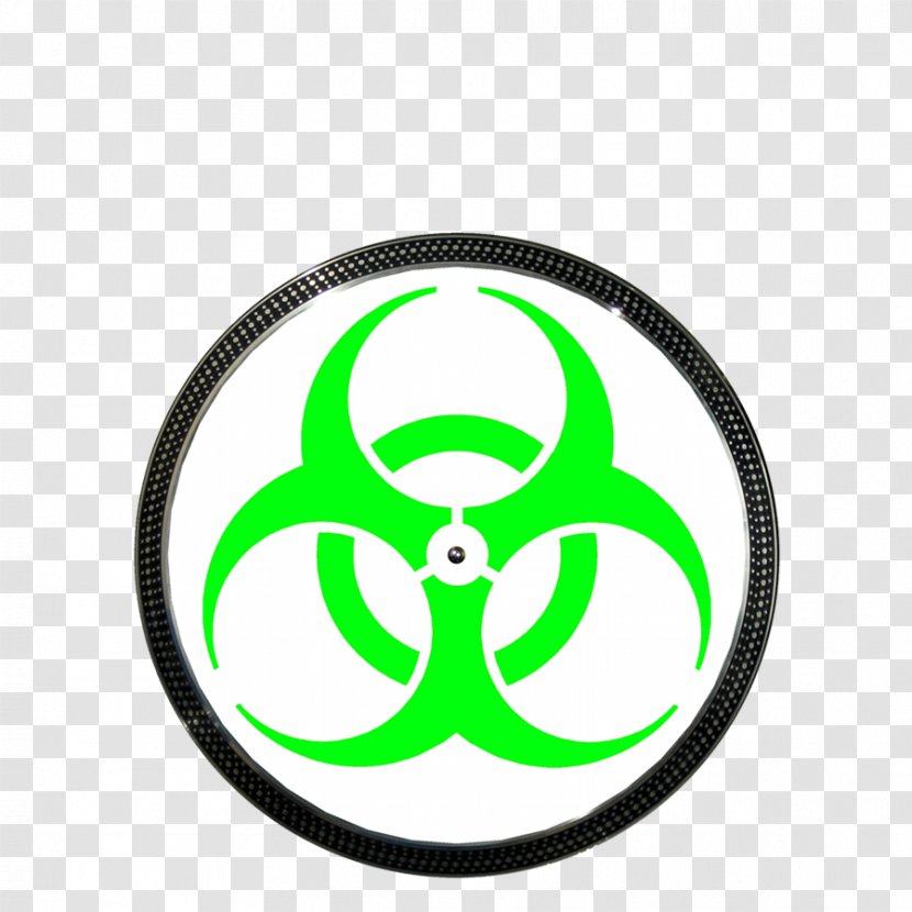 Biological Hazard Symbol Sign - Bicycle Wheel - Persian Carpet Texture Transparent PNG